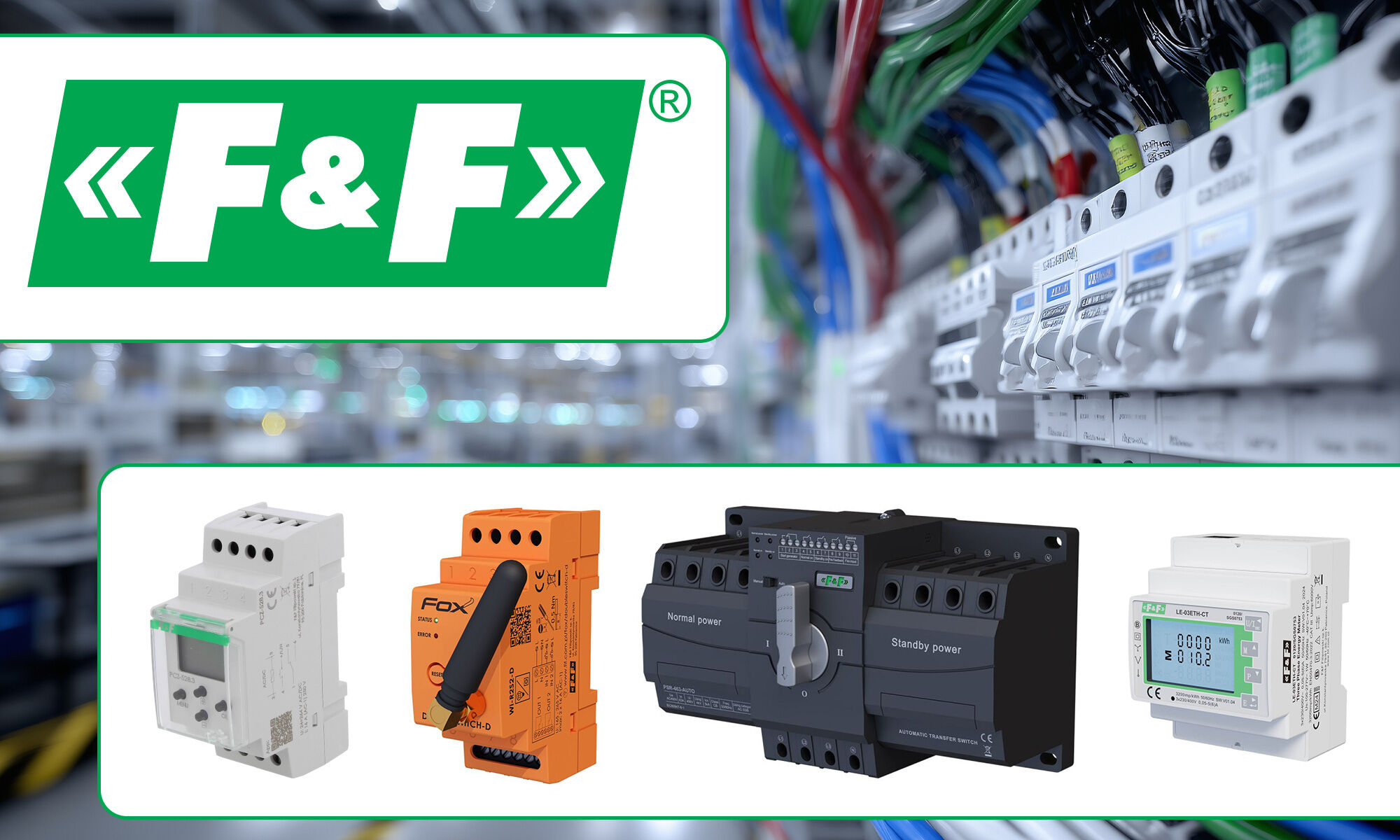 New F&F products and electrical installation automation