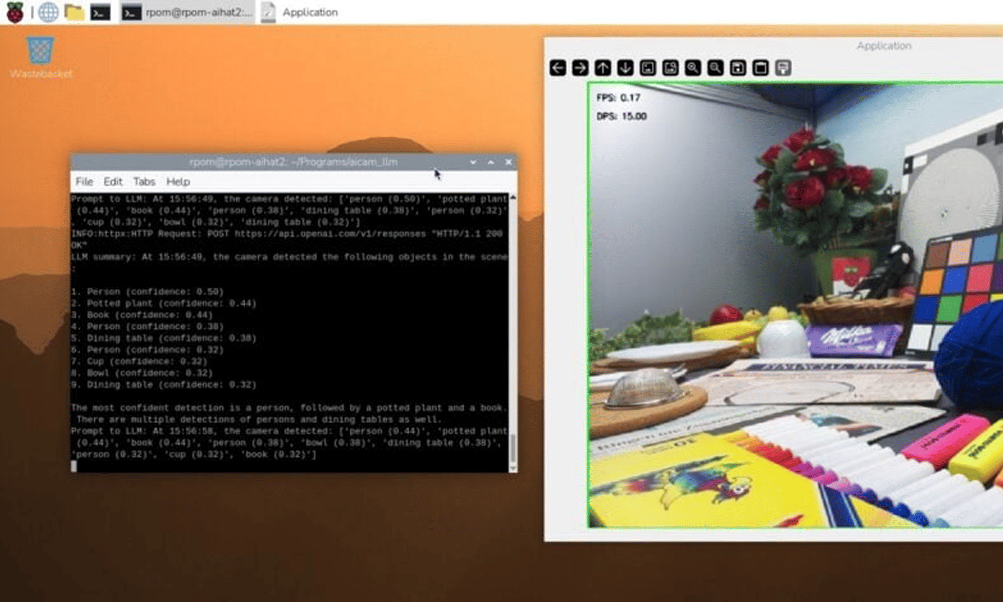 Raspberry Pi AI Camera combines local image analysis with LLM models
