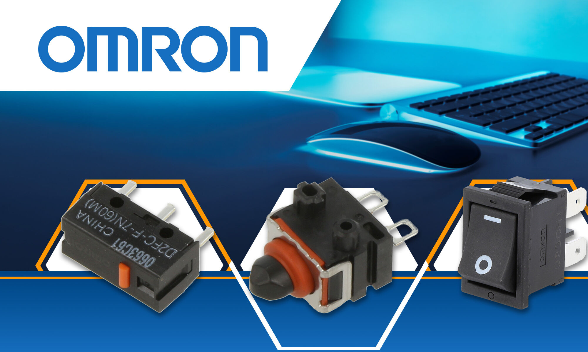 Omron brand switches