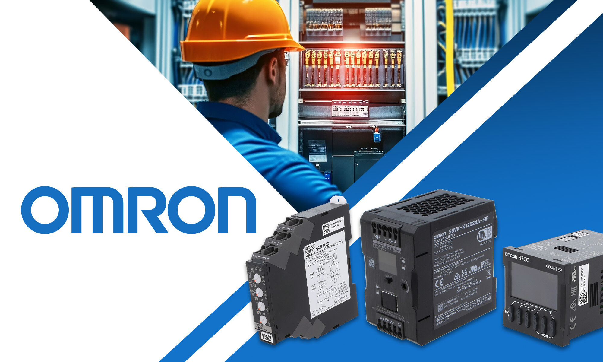 Construction of control cabinets with Omron solutions