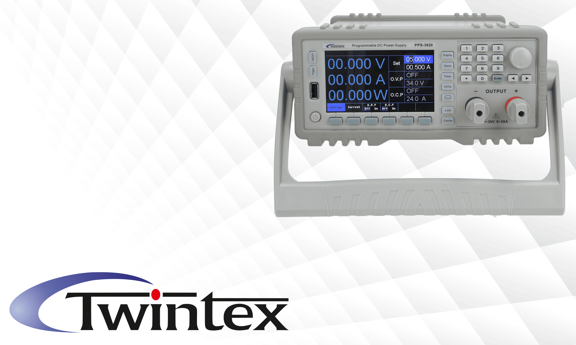 Fontes de alimentação programáveis da marca Twintex