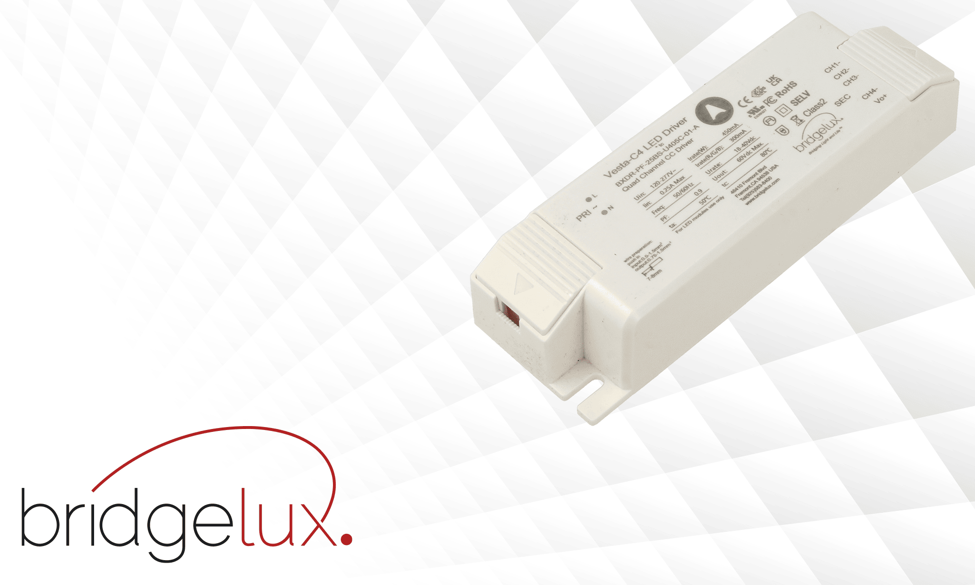New LED power supplies from Bridgelux