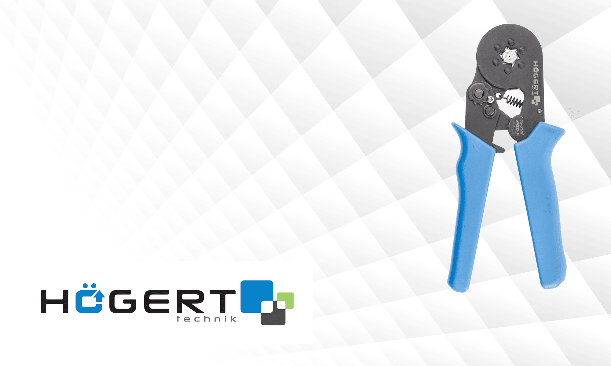 Högert crimping tool for thin-walled sleeves