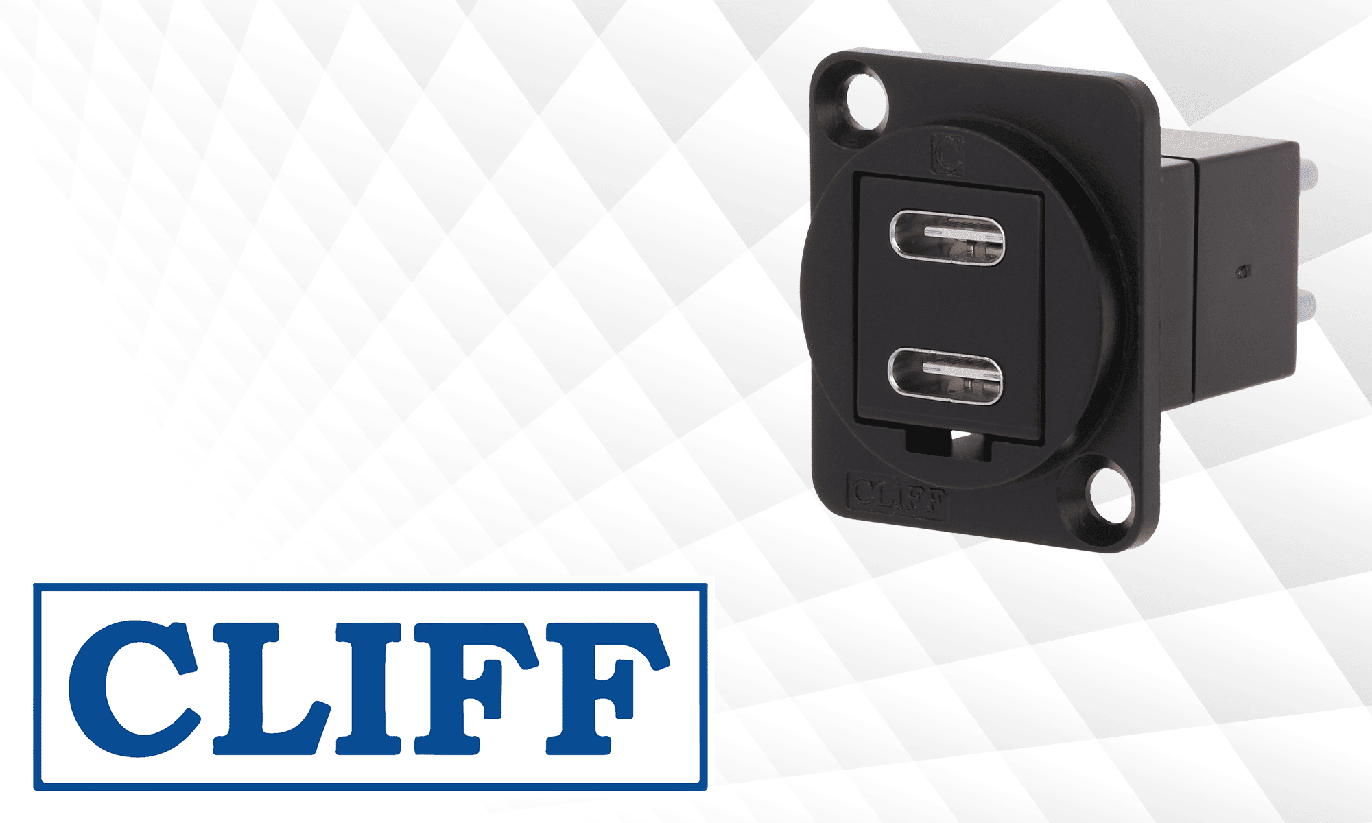 Jaunie CLIFF paneļu savienotāji ar USB spraudņiem un ligzdām