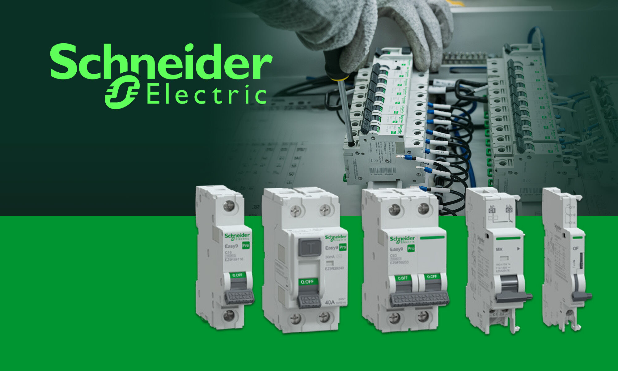 Schneider Electric'in Easy9 Pro serisi kurulum güvenlikleri