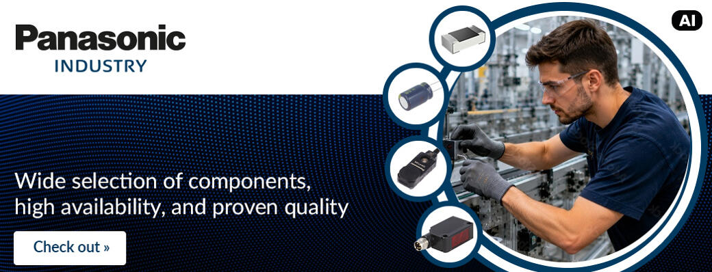 Wide selection of components, high availability, and proven quality