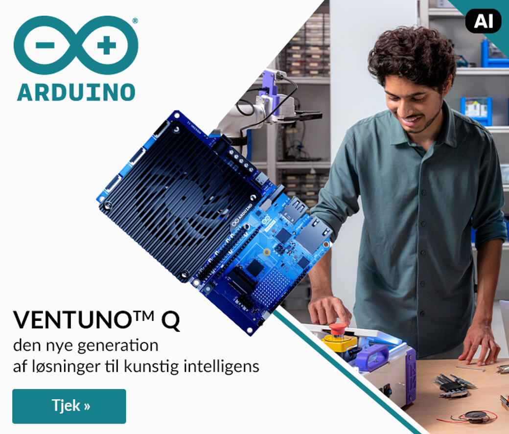 Arduino VENTUNO Q – den nye generation af løsninger til kunstig intelligens