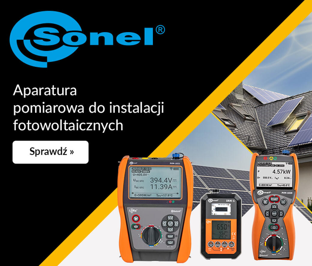 Aparatura pomiarowa do instalacji fotowoltaicznych