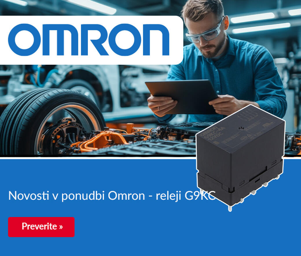 Novosti v ponudbi Omron \- releji G9KC