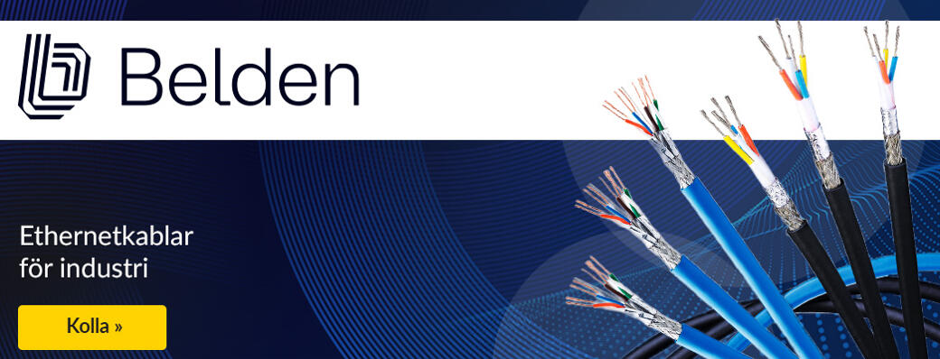Ethernetkablar för industri

---

Pålitlig överföring i miljöer med hög störning

---

Hållbara Ethernetkablar för industriell automation