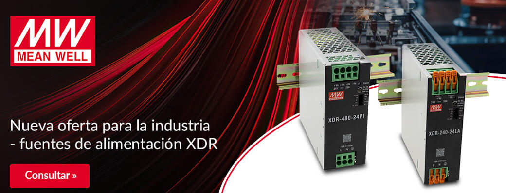 Nueva oferta para la industria - fuentes de alimentación XDR