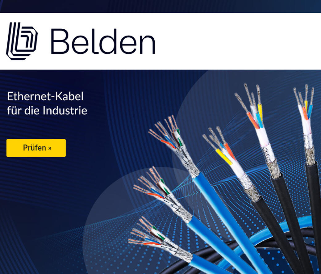 Ethernet-Kabel für die Industrie

---

Zuverlässige Übertragung in hochinterferierenden Umgebungen

---

Robuste Ethernet-Kabel für die industrielle Automatisierung
