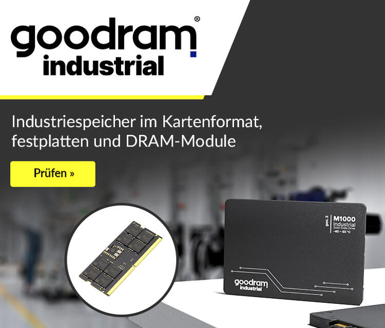 Industriespeicher im Kartenformat, festplatten und DRAM-Module