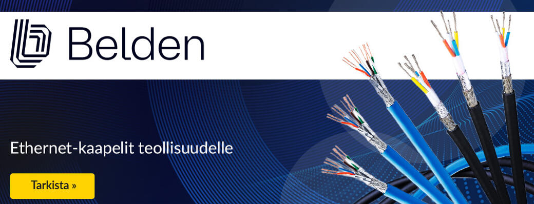 Ethernet-kaapelit teollisuudelle

---

Luotettava siirto korkeassa häiriöympäristössä

---

Kestävät Ethernet-kaapelit teolliseen automaatioon