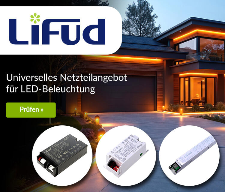 Universelles Netzteilangebot für LED-Beleuchtung