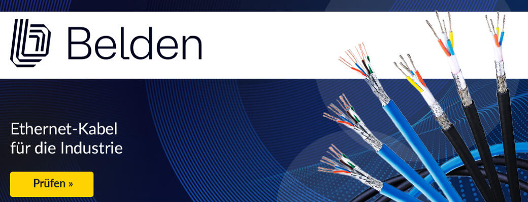 Ethernet-Kabel für die Industrie

---

Zuverlässige Übertragung in hochinterferierenden Umgebungen

---

Robuste Ethernet-Kabel für die industrielle Automatisierung