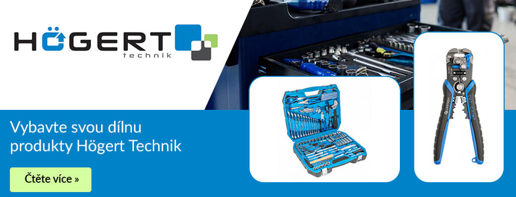Vybavte svou dílnu produkty Högert Technik