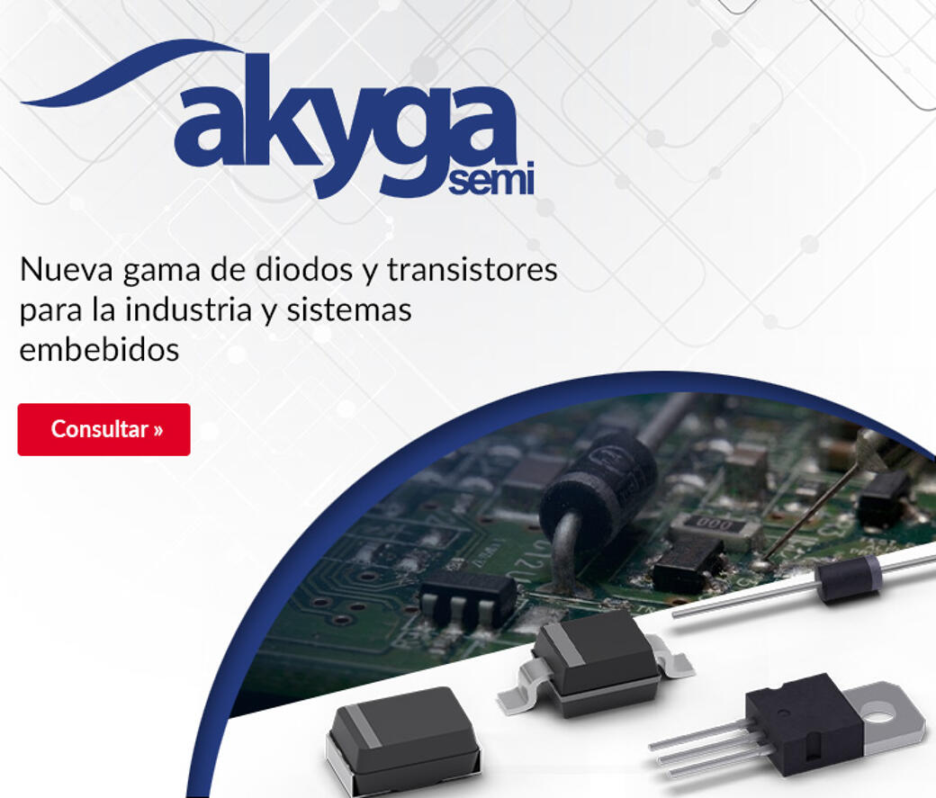 Nueva gama de diodos y transistores para la industria y sistemas embebidos