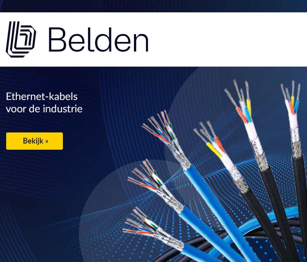 Ethernet-kabels voor de industrie

---

Betrouwbare transmissie in omgevingen met hoge interferentie

---

Duurzame Ethernet-kabels voor industriële automatisering