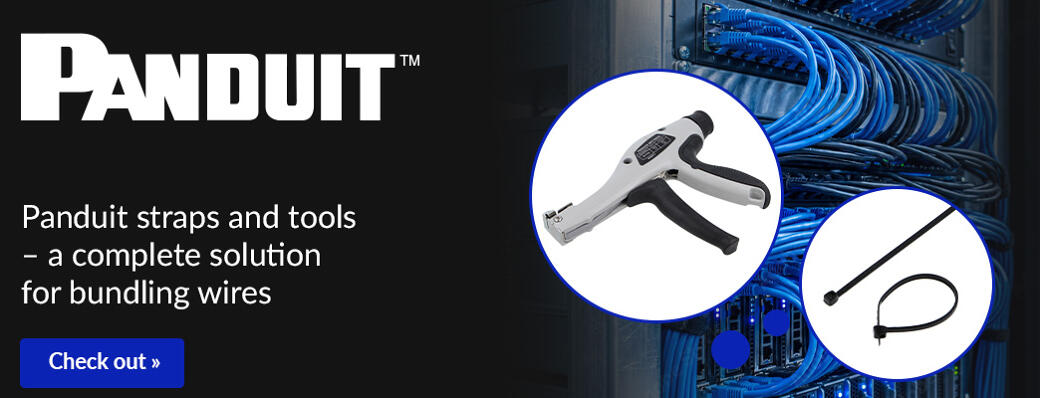 Panduit straps and tools – a complete solution for bundling wires