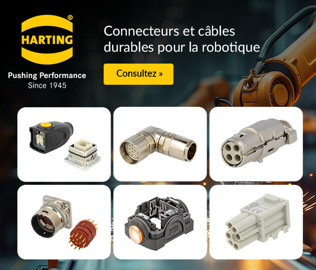 Connecteurs et câbles durables pour la robotique